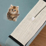 Maxbell Natural Sisal Cat Scratcher Mat Grind Claws Rug Scratch Pad for Couch Seat A