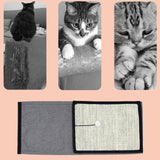 Maxbell Natural Sisal Cat Scratcher Mat Grind Claws Rug Scratch Pad for Couch Seat C
