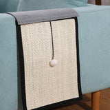 Maxbell Natural Sisal Cat Scratcher Mat Grind Claws Rug Scratch Pad for Couch Seat C