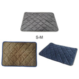 Maxbell Self Warming Mat Cats Dog Puppy Soft Thermal Washable Self Heating Pets Pad Gray 40x50cm