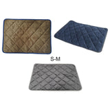Maxbell Self Warming Mat Cats Dog Puppy Soft Thermal Washable Self Heating Pets Pad Gray 40x50cm