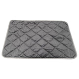 Maxbell Self Warming Mat Cats Dog Puppy Soft Thermal Washable Self Heating Pets Pad Gray 40x50cm