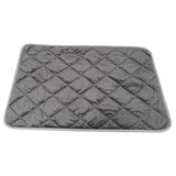 Maxbell Self Warming Mat Cats Dog Puppy Soft Thermal Washable Self Heating Pets Pad Gray 40x50cm