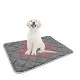 Maxbell Self Warming Mat Cats Dog Puppy Soft Thermal Washable Self Heating Pets Pad Gray 40x50cm