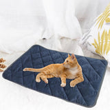 Maxbell Self Warming Mat Cats Dog Puppy Soft Thermal Washable Self Heating Pets Pad Blue 48x70cm