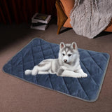 Maxbell Self Warming Mat Cats Dog Puppy Soft Thermal Washable Self Heating Pets Pad Blue 48x70cm