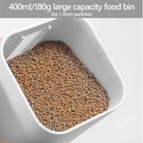 Maxbell Auto Fish Feeder Pond Tank Feeder Machine Dry Food for Vacation Outdoor