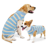 Maxbell Pet Physiological Clothes Pet Supplies Breathable Nappy Jacket Dog Clothes blue