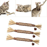 Maxbell 3Pcs Catnip Toys Cat Nip Sticks for Indoor Cats Wood for Rabbit Groundhog