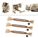 Maxbell 3Pcs Catnip Toys Cat Nip Sticks for Indoor Cats Wood for Rabbit Groundhog