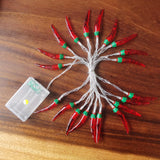 Maxbell Lamp String Scenery Layout Backdrop DIY Accessory for Indoor Shop Red