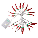 Maxbell Lamp String Scenery Layout Backdrop DIY Accessory for Indoor Shop Red