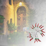 Maxbell Lamp String Scenery Layout Backdrop DIY Accessory for Indoor Shop Red