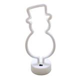 Maxbell Snowman Neon Lamp Sign LED Neon Sign Night Light Bar Bedroom Decor