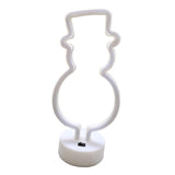 Maxbell Snowman Neon Lamp Sign LED Neon Sign Night Light Bar Bedroom Decor