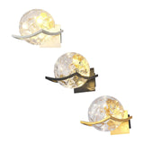 Maxbell Modern Wall Lamp Accessories Centerpiece LED for Hallway Home Decor Basement White