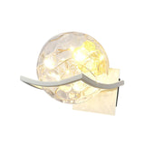 Maxbell Modern Wall Lamp Accessories Centerpiece LED for Hallway Home Decor Basement White