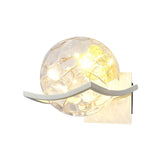 Maxbell Modern Wall Lamp Accessories Centerpiece LED for Hallway Home Decor Basement White
