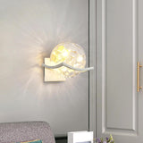 Maxbell Modern Wall Lamp Accessories Centerpiece LED for Hallway Home Decor Basement White