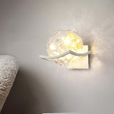 Maxbell Modern Wall Lamp Accessories Centerpiece LED for Hallway Home Decor Basement White