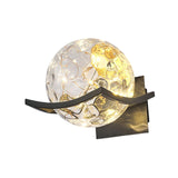 Maxbell Modern Wall Lamp Accessories Centerpiece LED for Hallway Home Decor Basement Black