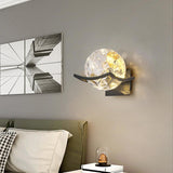 Maxbell Modern Wall Lamp Accessories Centerpiece LED for Hallway Home Decor Basement Black