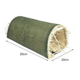 Maxbell Rabbit Tunnel Pet Interactive Toy Hideout Play Toy for Hamster Hedgehog Rat S 20cmx20cm