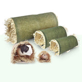 Maxbell Rabbit Tunnel Pet Interactive Toy Hideout Play Toy for Hamster Hedgehog Rat S 20cmx20cm