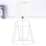 Maxbell Lamp Shade Frame Chandelier Cover Bracket for Teahouse Home Living Room Bell 12cmx17cmx16cm