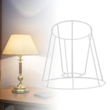 Maxbell Lamp Shade Frame Chandelier Cover Bracket for Teahouse Home Living Room Bell 12cmx17cmx16cm