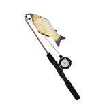 Maxbell Cat Teaser Wand Toy Adjustable Training Interactive Retractable Fishing Pole Crucian Carp