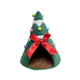 Maxbell Dog Bed Christmas Tree Shape Comfortable Washable for Relaxing L