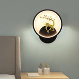 Maxbell Modern Wall Light Lighting Fixtures Led Lamp for Decor Cafe Living Room Left