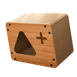 Maxbell Cat Scratching Cardboard House Scratch Protective Sofa for Indoor Cats