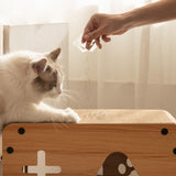 Maxbell Cat Scratching Cardboard House Scratch Protective Sofa for Indoor Cats