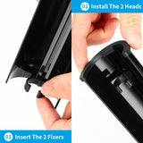 Maxbell Fish Tank Lamp cover Supplies Shade Lamp Cover Protective Lampshade PP Plate M