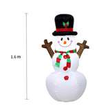 Maxbell Christmas Inflatables Outdoor Decoration with Built Lawn Lights for Home