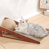 Maxbell Vertical Cat Scratcher Grind Claws Natural Sisal Cat Scratching Ball Durable M