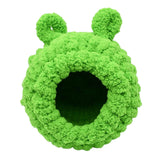 Maxbell Cute Warm Bird Nest Cage Parrot Hammock Toy House Rats Cave Bed Green