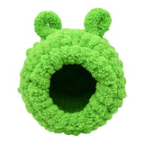 Maxbell Cute Warm Bird Nest Cage Parrot Hammock Toy House Rats Cave Bed Green