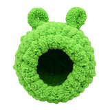 Maxbell Cute Warm Bird Nest Cage Parrot Hammock Toy House Rats Cave Bed Green