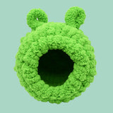 Maxbell Cute Warm Bird Nest Cage Parrot Hammock Toy House Rats Cave Bed Green