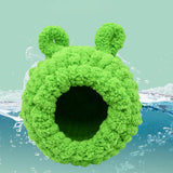 Maxbell Cute Warm Bird Nest Cage Parrot Hammock Toy House Rats Cave Bed Green
