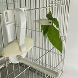 Maxbell Bird Cage Feeder Clips Accessories Vegetable Holder for Parakeet Budgie