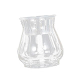 Maxbell Clear Flower Vase Container Ornament for Flower Arrangement Home Wedding 9.5cmx9cmx13cm