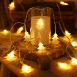 Maxbell Decorative Christmas String Lights Tree Home Decor Ornament 20 Lights