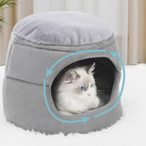 Maxbell Dog House Soft Kitten Puppy Supplies Plush Indoor Cats Bed Nest