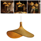 Maxbell Woven Pendant Light Retro Rattan Decoration for Dining Room Bedroom Kitchen