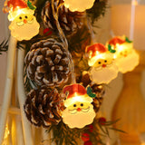 Maxbell Santa Claus Christmas String Lights Decorative for Window 1.5 meters