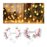 Maxbell Santa Claus Christmas String Lights Decorative for Window 1.5 meters